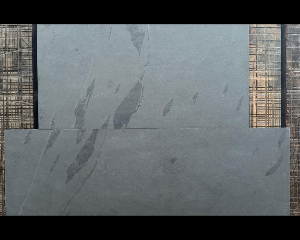 Economical 2pc Riven Slate Hearth Sets 30mm