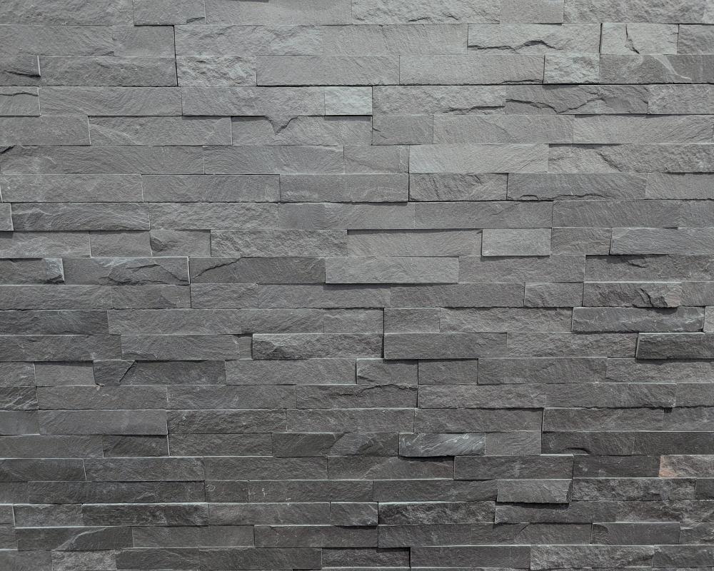 Black Split Face Tiles