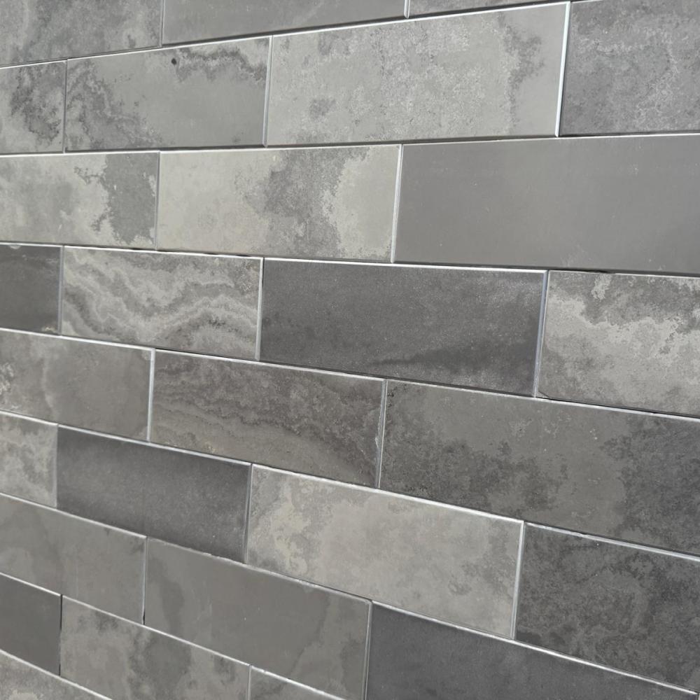 Brazilian Black Honed Slate Brick Slips