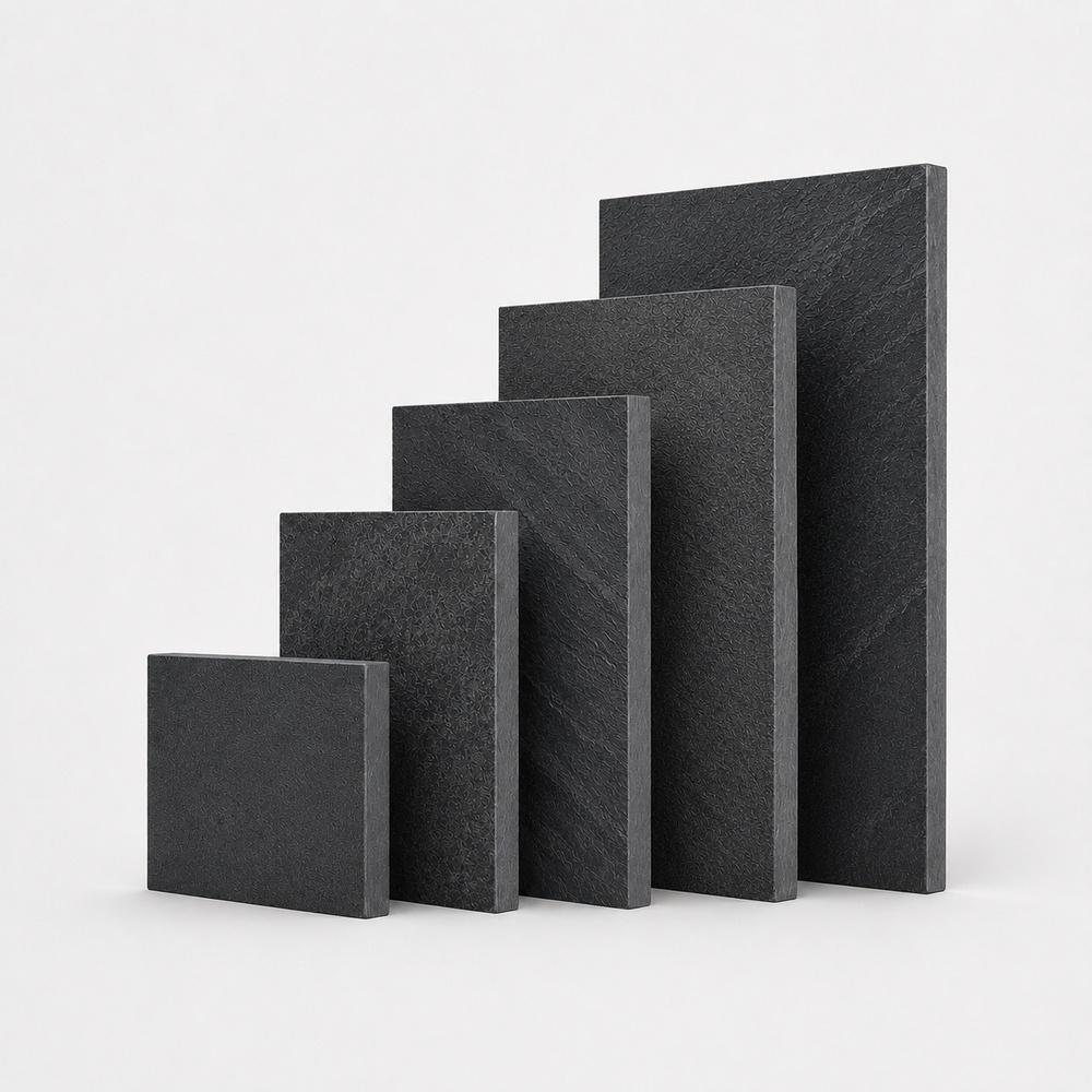 Standard Brazilian Black Riven Slate Slabs – 30mm