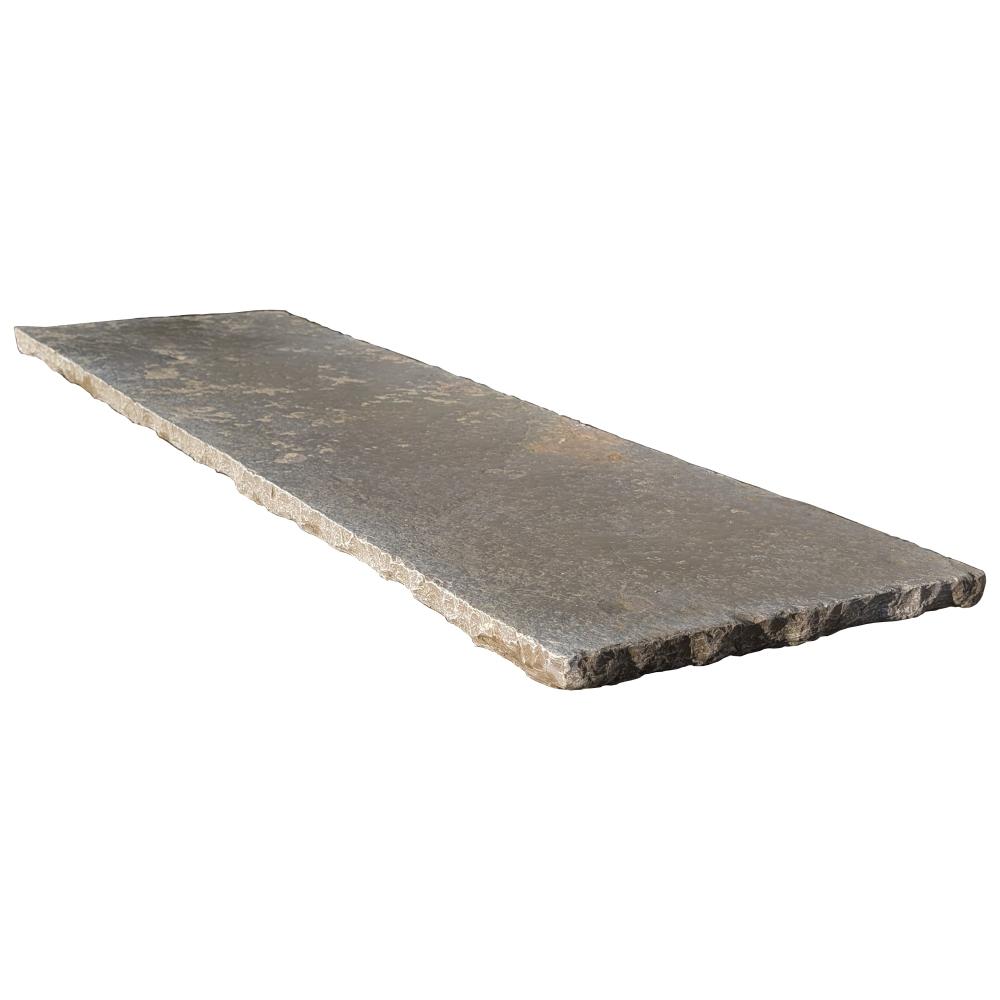 Heritage Olive Limestone Hearth – Antiqued Stone Fire Hearth | Natural Aged Finish